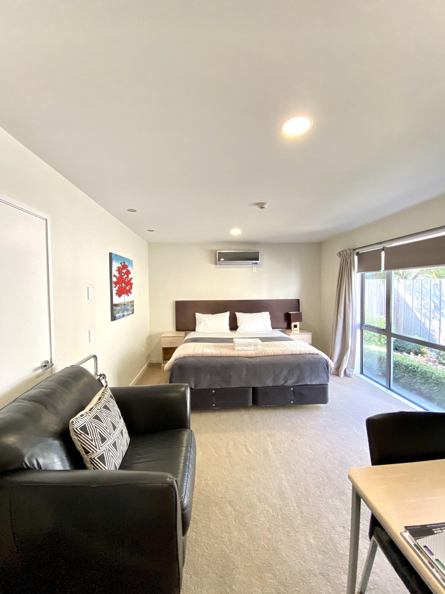 Alpha Motel With Spa-Bath Christchurch Exterior foto