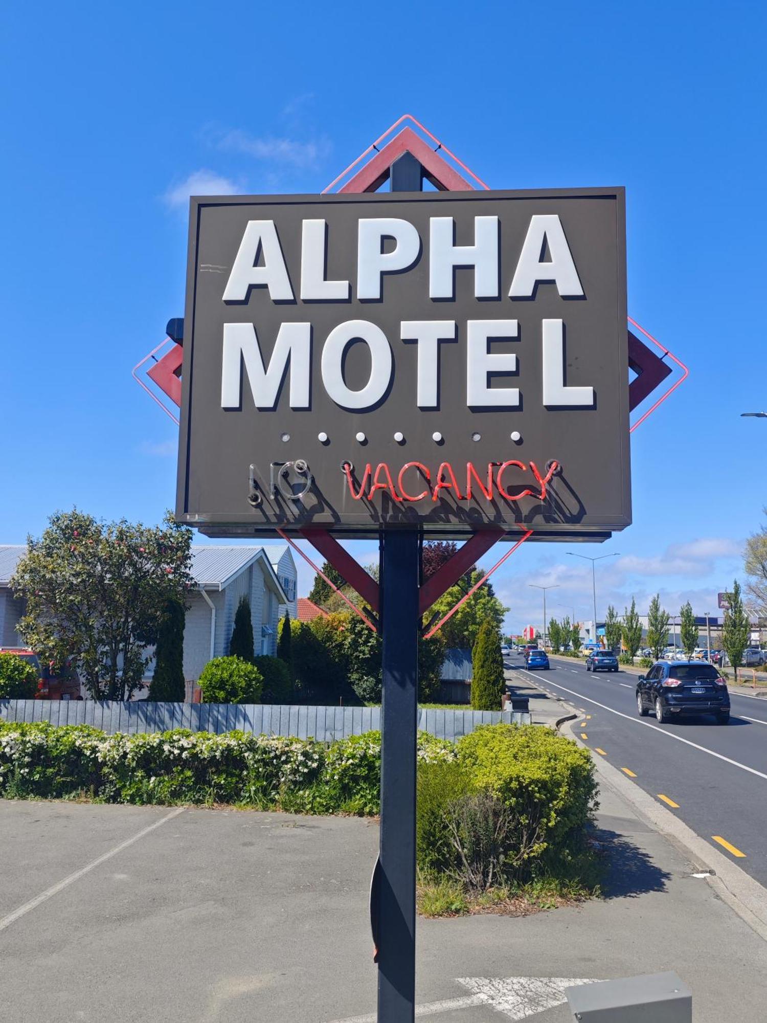 Alpha Motel With Spa-Bath Christchurch Exterior foto