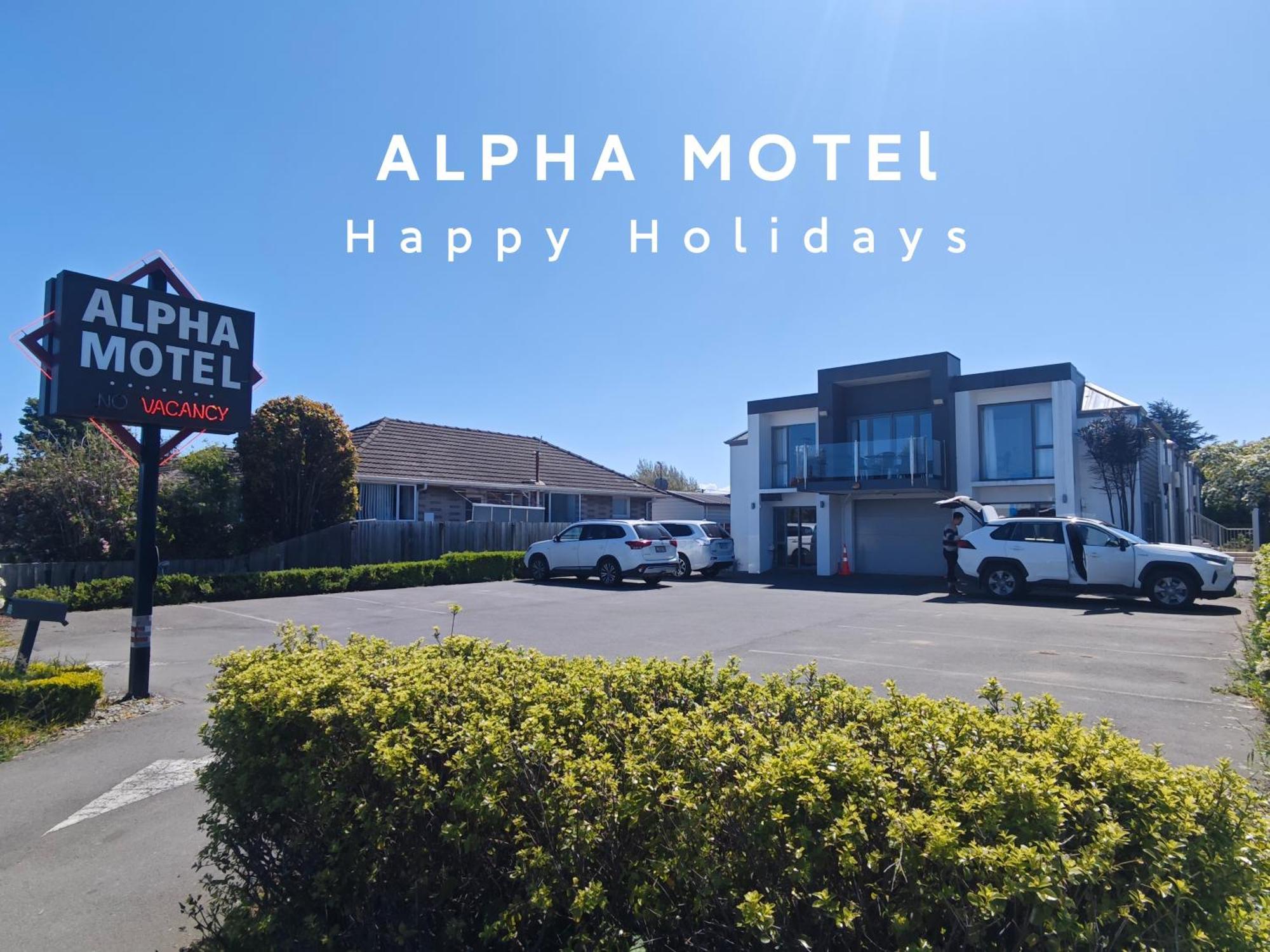 Alpha Motel With Spa-Bath Christchurch Exterior foto