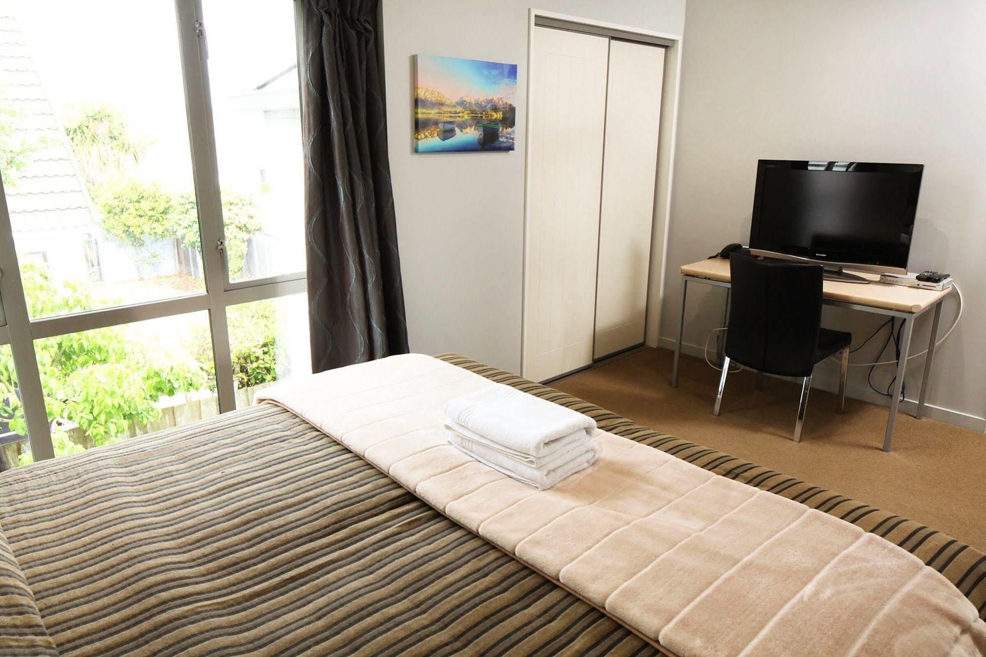 Alpha Motel With Spa-Bath Christchurch Exterior foto