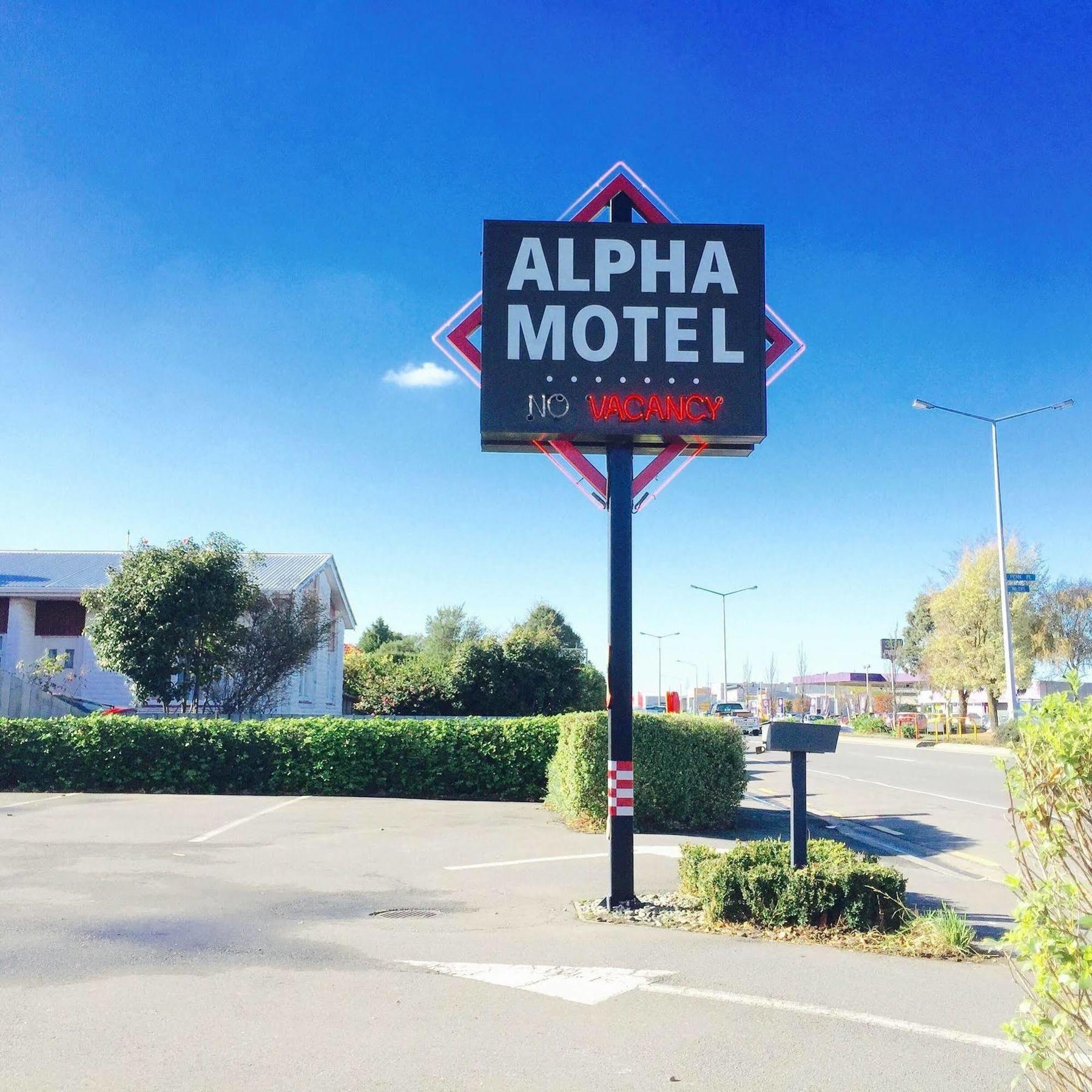Alpha Motel With Spa-Bath Christchurch Exterior foto